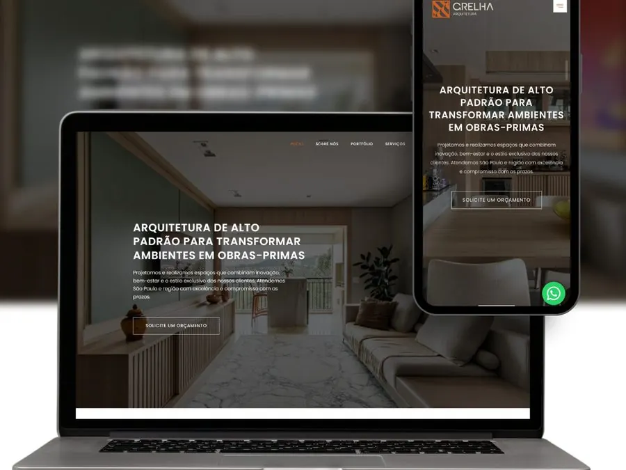 Site da Grelha Arquitetura